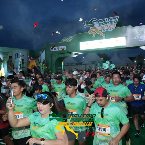 Race photo from ARUTMIN BORNEO RUN 2025
