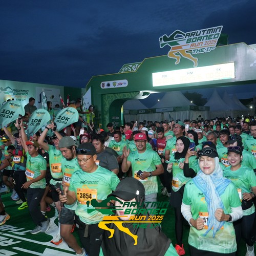 Race photo from ARUTMIN BORNEO RUN 2025