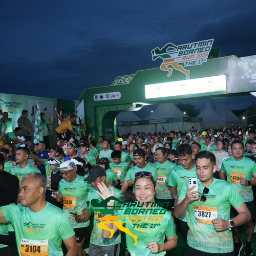 Race photo from ARUTMIN BORNEO RUN 2025