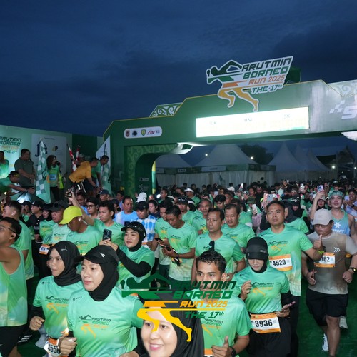 Race photo from ARUTMIN BORNEO RUN 2025