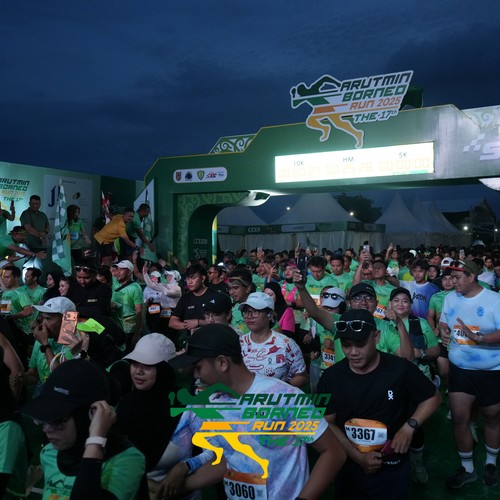 Race photo from ARUTMIN BORNEO RUN 2025