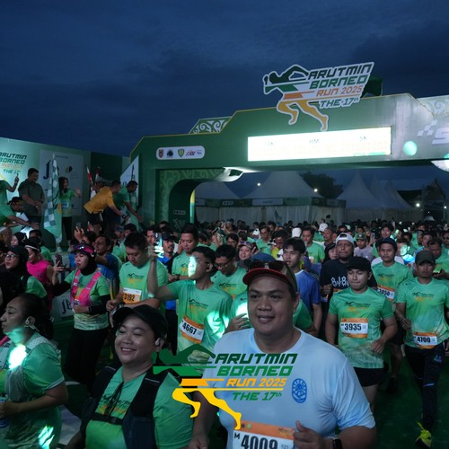 Race photo from ARUTMIN BORNEO RUN 2025
