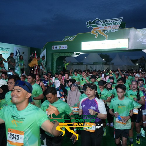 Race photo from ARUTMIN BORNEO RUN 2025