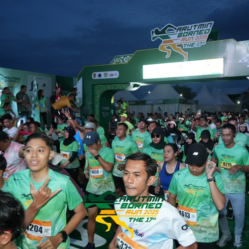 Race photo from ARUTMIN BORNEO RUN 2025