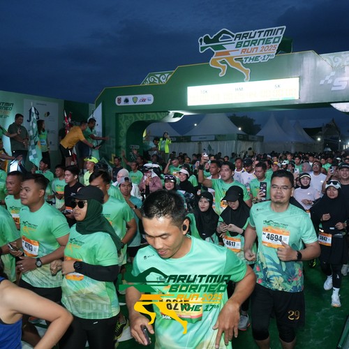 Race photo from ARUTMIN BORNEO RUN 2025