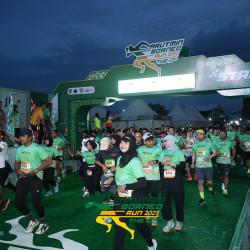 Race photo from ARUTMIN BORNEO RUN 2025