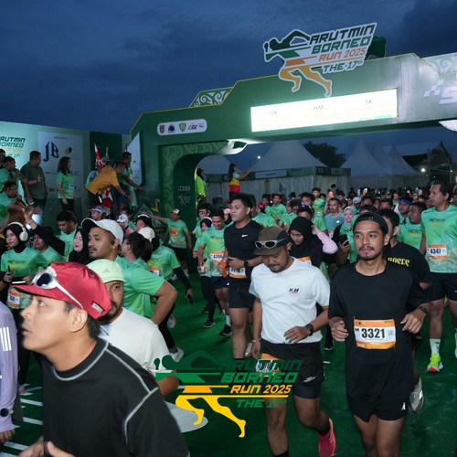 Race photo from ARUTMIN BORNEO RUN 2025