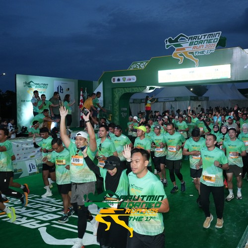 Race photo from ARUTMIN BORNEO RUN 2025