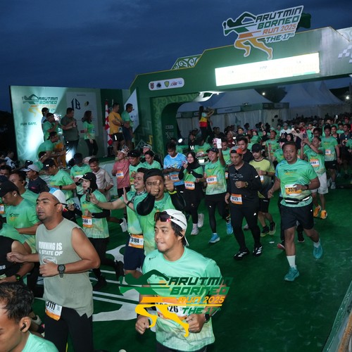 Race photo from ARUTMIN BORNEO RUN 2025