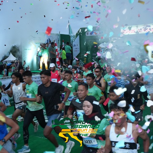 Race photo from ARUTMIN BORNEO RUN 2025