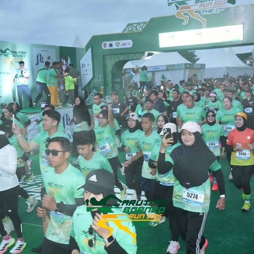 Race photo from ARUTMIN BORNEO RUN 2025