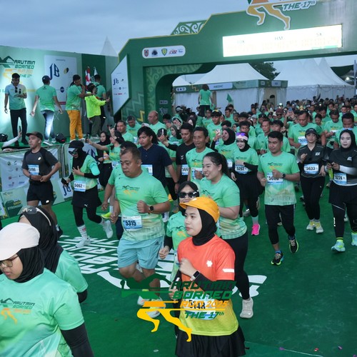 Race photo from ARUTMIN BORNEO RUN 2025