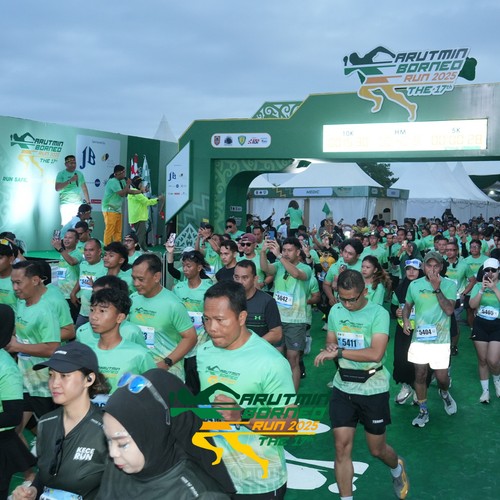 Race photo from ARUTMIN BORNEO RUN 2025