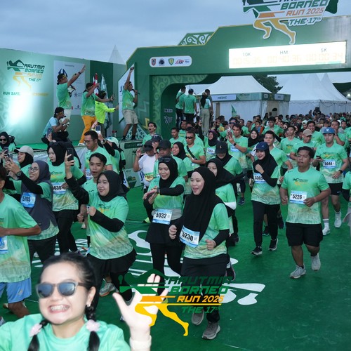 Race photo from ARUTMIN BORNEO RUN 2025