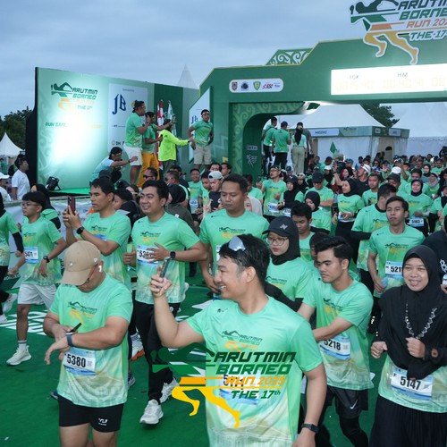 Race photo from ARUTMIN BORNEO RUN 2025