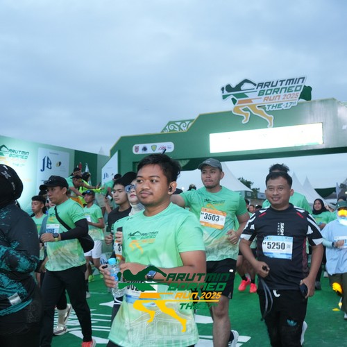 Race photo from ARUTMIN BORNEO RUN 2025