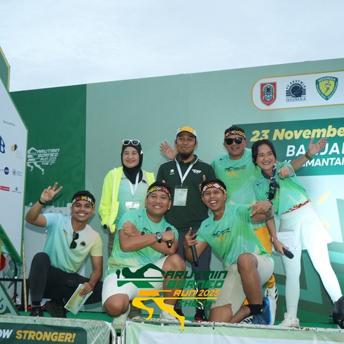 Race photo from ARUTMIN BORNEO RUN 2025