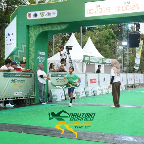 Race photo from ARUTMIN BORNEO RUN 2025