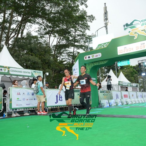 Race photo from ARUTMIN BORNEO RUN 2025