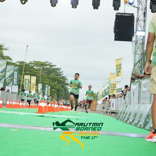 Race photo from ARUTMIN BORNEO RUN 2025
