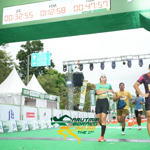 Race photo from ARUTMIN BORNEO RUN 2025