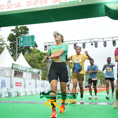 Race photo from ARUTMIN BORNEO RUN 2025