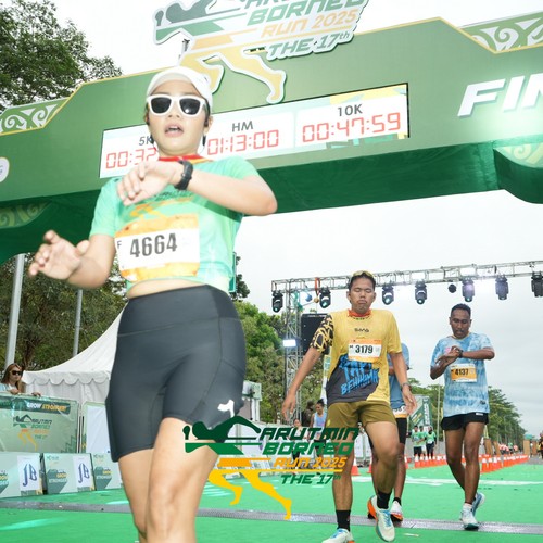 Race photo from ARUTMIN BORNEO RUN 2025