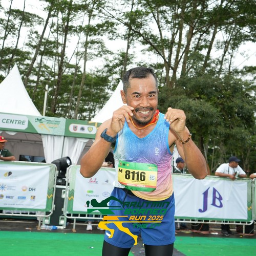 Race photo from ARUTMIN BORNEO RUN 2025