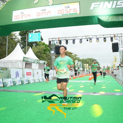 Race photo from ARUTMIN BORNEO RUN 2025