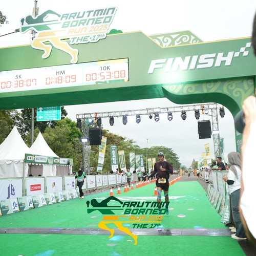 Race photo from ARUTMIN BORNEO RUN 2025