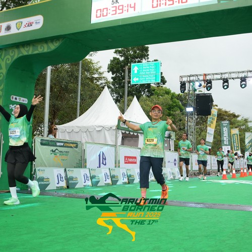 Race photo from ARUTMIN BORNEO RUN 2025