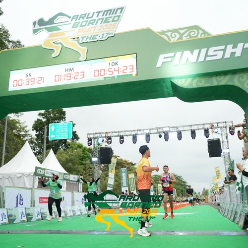Race photo from ARUTMIN BORNEO RUN 2025