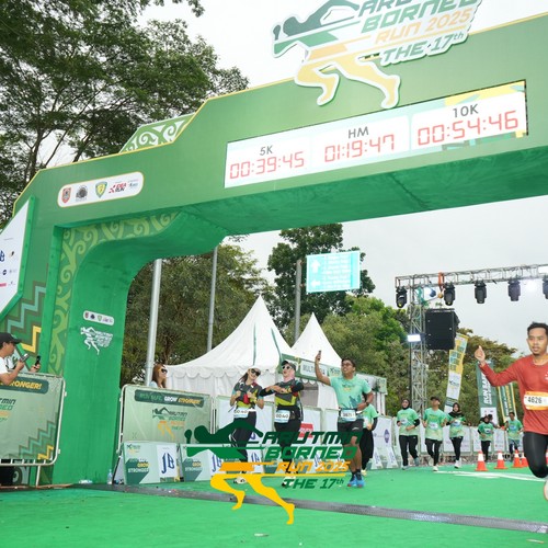 Race photo from ARUTMIN BORNEO RUN 2025
