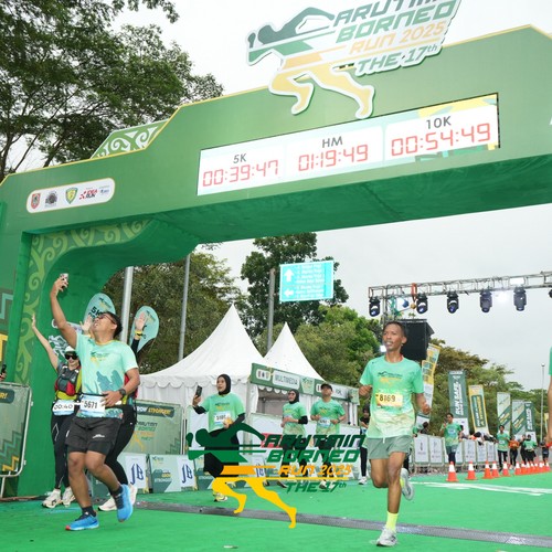 Race photo from ARUTMIN BORNEO RUN 2025