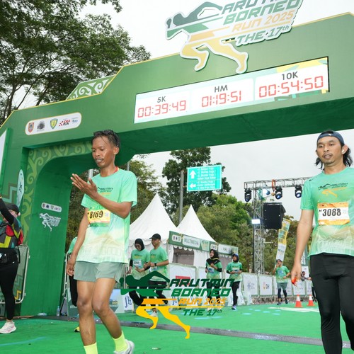 Race photo from ARUTMIN BORNEO RUN 2025