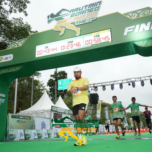 Race photo from ARUTMIN BORNEO RUN 2025