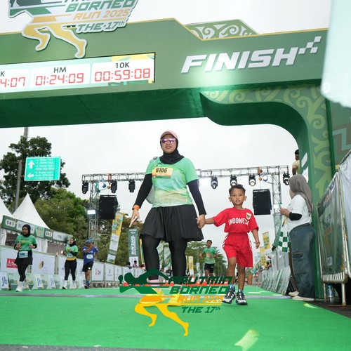 Race photo from ARUTMIN BORNEO RUN 2025