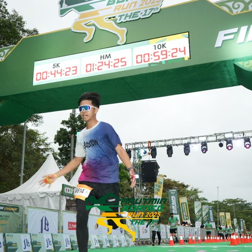 Race photo from ARUTMIN BORNEO RUN 2025