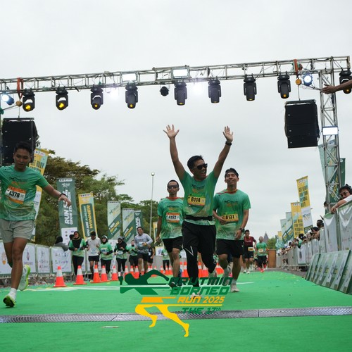 Race photo from ARUTMIN BORNEO RUN 2025