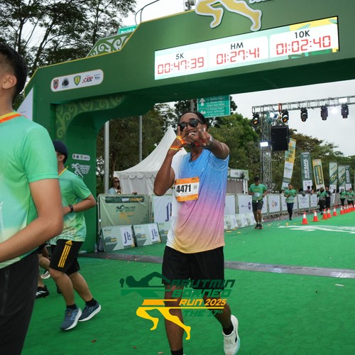 Race photo from ARUTMIN BORNEO RUN 2025