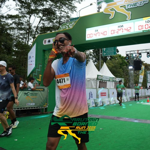Race photo from ARUTMIN BORNEO RUN 2025