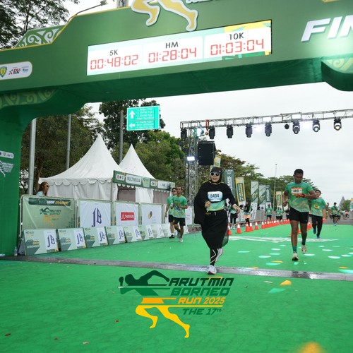 Race photo from ARUTMIN BORNEO RUN 2025