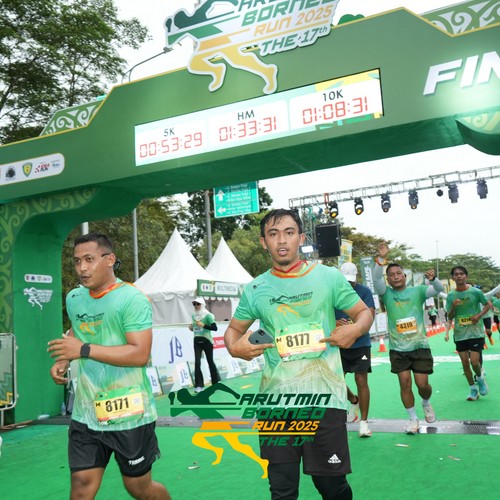 Race photo from ARUTMIN BORNEO RUN 2025