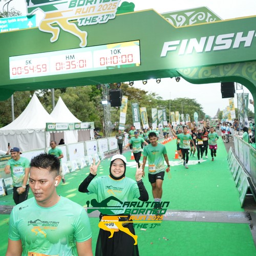 Race photo from ARUTMIN BORNEO RUN 2025