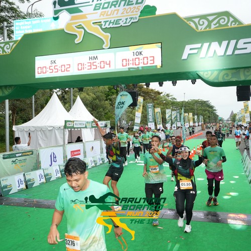 Race photo from ARUTMIN BORNEO RUN 2025