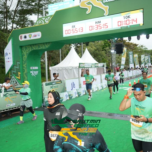 Race photo from ARUTMIN BORNEO RUN 2025