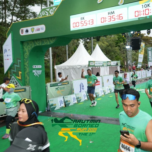 Race photo from ARUTMIN BORNEO RUN 2025
