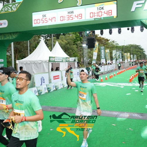 Race photo from ARUTMIN BORNEO RUN 2025