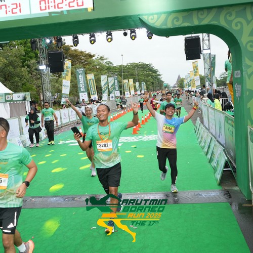 Race photo from ARUTMIN BORNEO RUN 2025