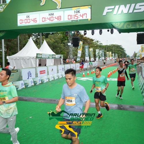 Race photo from ARUTMIN BORNEO RUN 2025